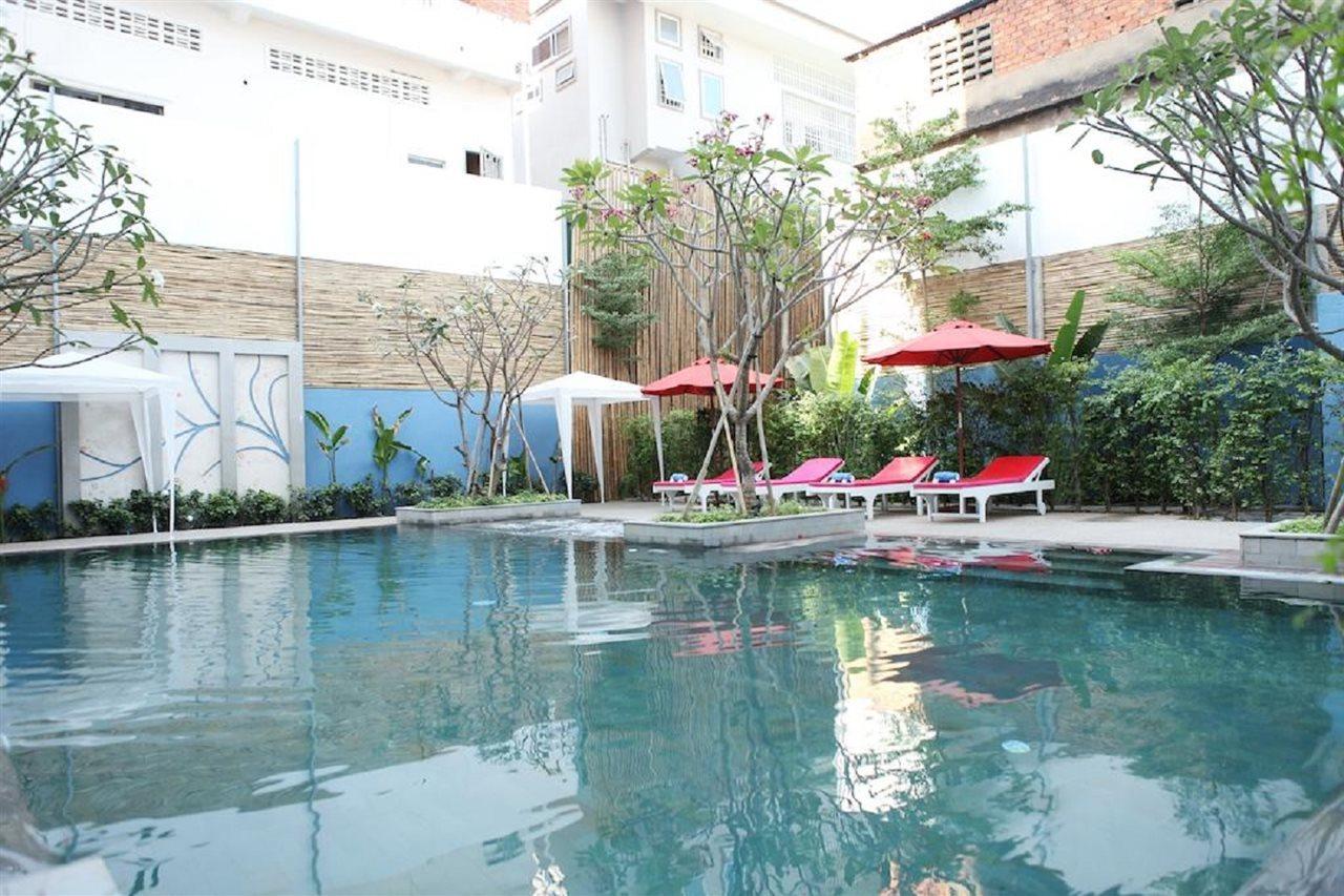 The Frangipani Living Arts Hotel And Spa Phnom Penh Eksteriør billede