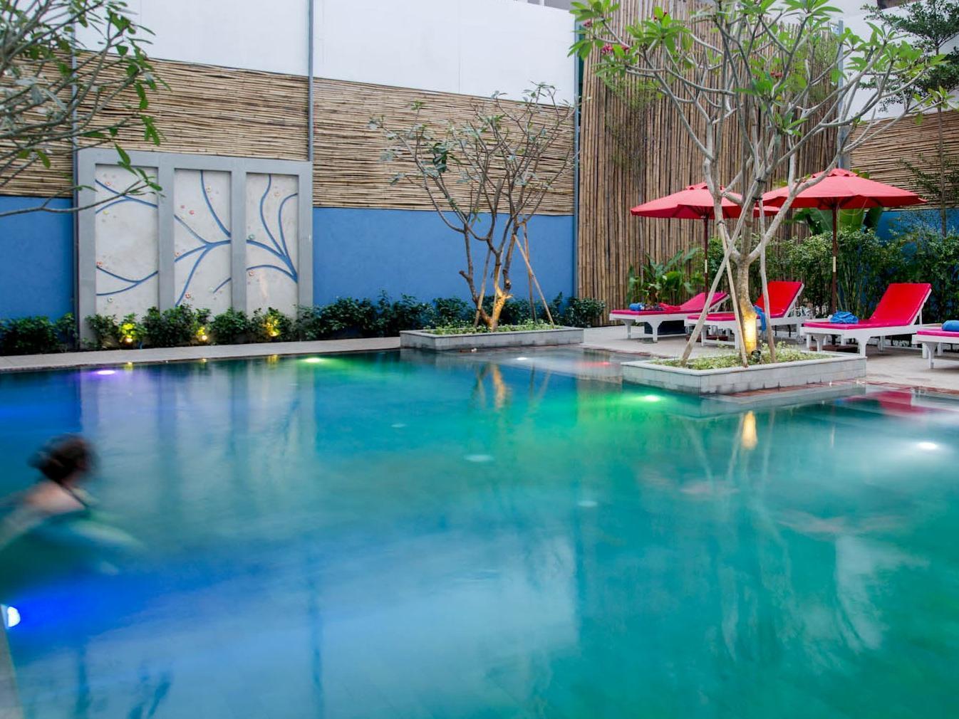 The Frangipani Living Arts Hotel And Spa Phnom Penh Eksteriør billede