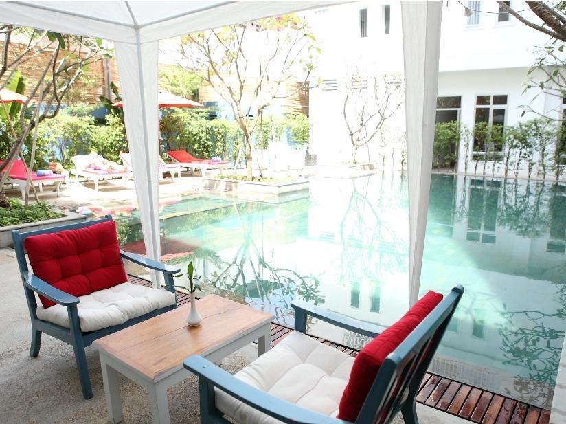 The Frangipani Living Arts Hotel And Spa Phnom Penh Eksteriør billede